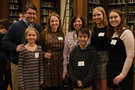 students and families came together to celebrate those graduating at the end of the fall semester