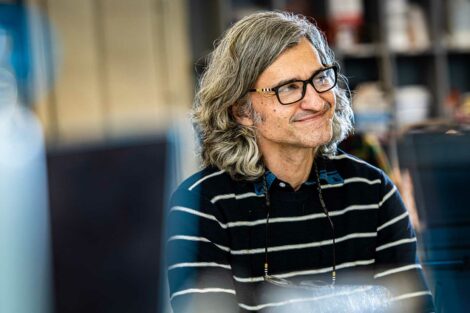 Pedro Barbeito who runs EPI engages with artists