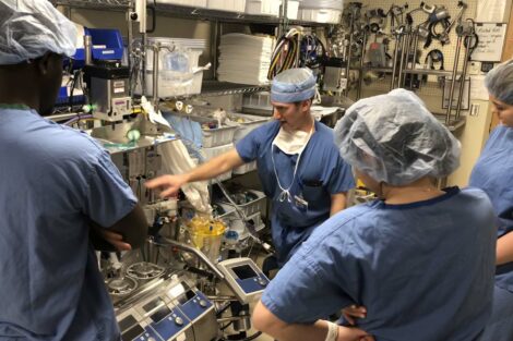 Externs learn about medical tools