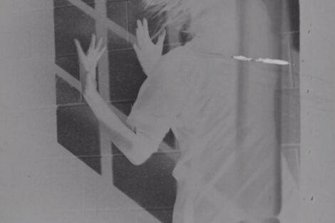 A shadow on a wall