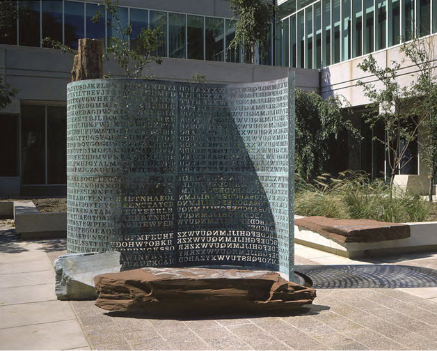 Image of Jim Sanborn's Kryptos
