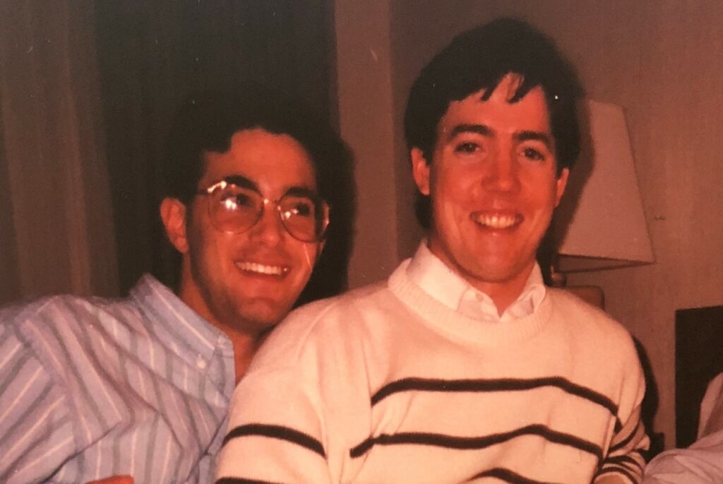 Warren Chaiken (left) and Ed Gibbons