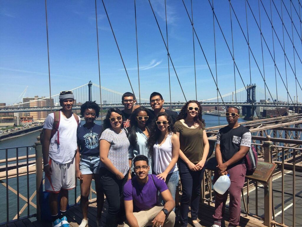 Members of Posse NY stand together in NYC