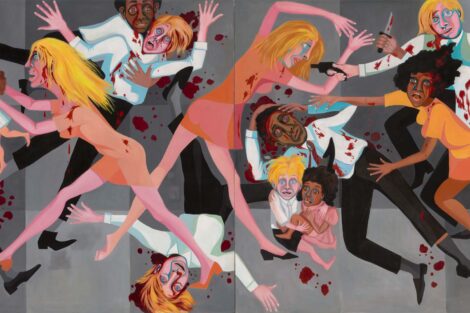 Faith Ringgold’s American People #20