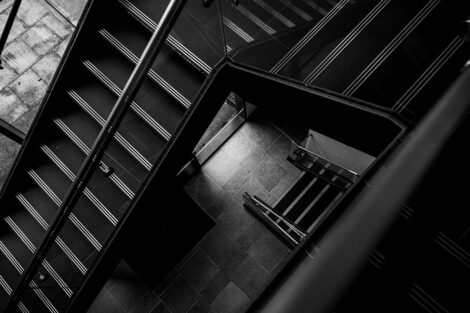 Staircases in Oechsle Center for Global Education