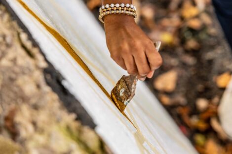 Area youth adds paint