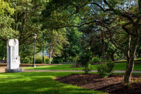 scenic photo of campus