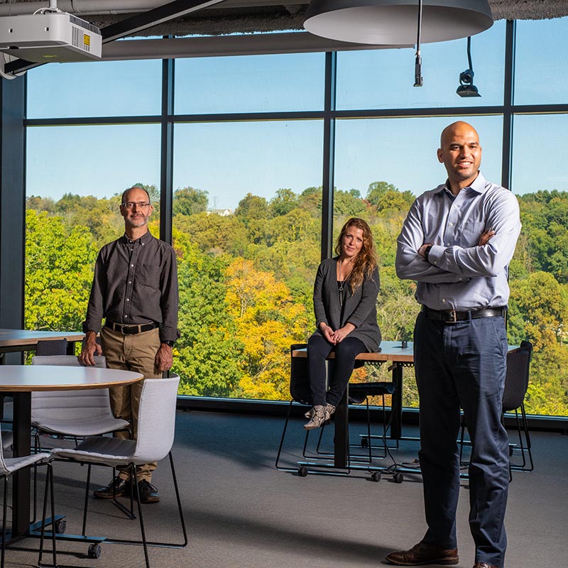 Portrait of Dyer Center team
