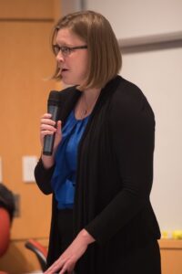 Christa Kelleher ’08, assistant professor of Earth and Environmental Sciences at Syracuse University