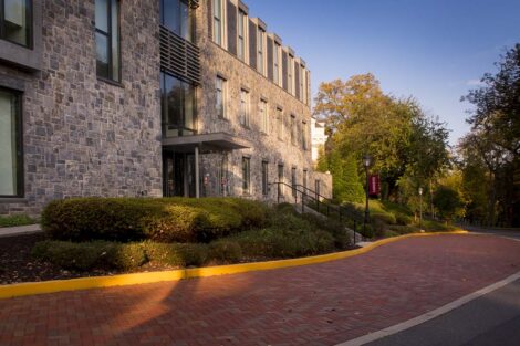 sun hits Oechsle Center for Global Education