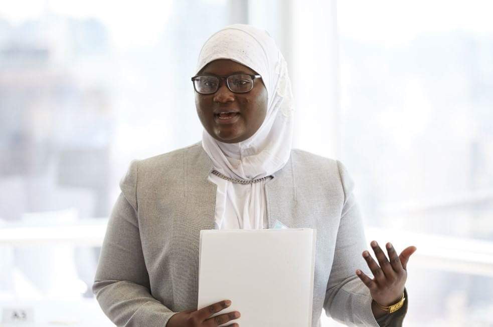 Fatimata Cham speaks