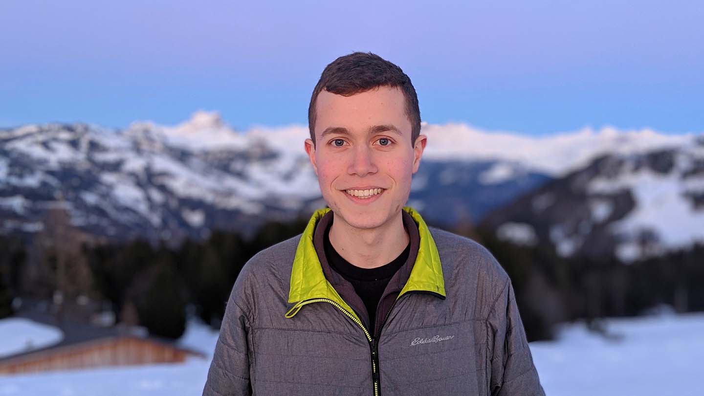 Zev Granowitz smiles