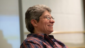 Annette Diorio smiles