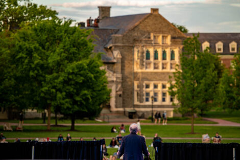 Hogg Hall and Jerry Greenfield