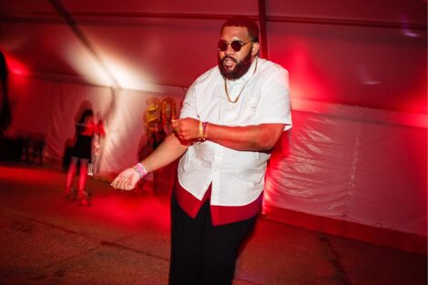 Student dances at Last Night celebration.