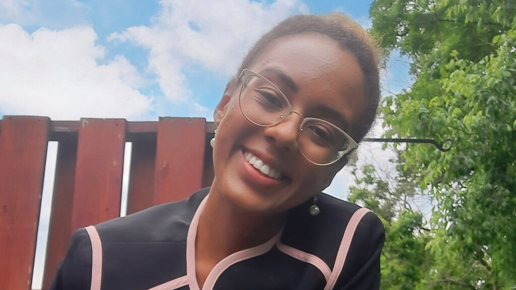 Kelly Mwaamba '22, Government & Law major and EXCEL Scholar