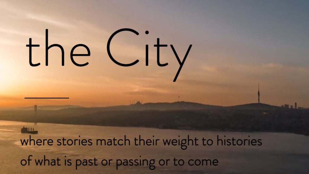 Sunset skyline of Istanbul