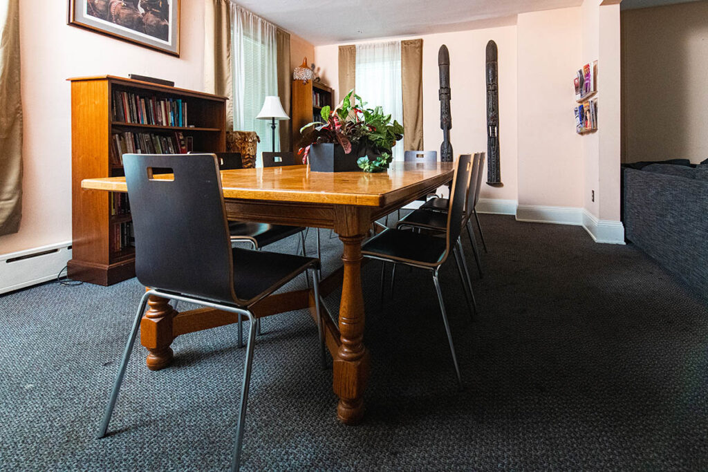 Interior of Portlock Black Cultural Center at 101 McCartney