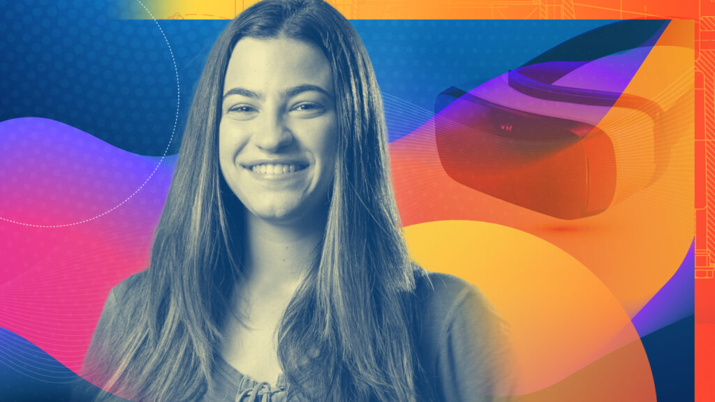 Alexa Gould '23, mechanical engineering, architectural studies minor, is a 2021 STEM Star