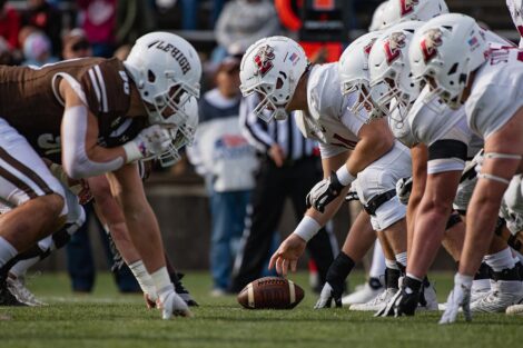 football players in action on the field
