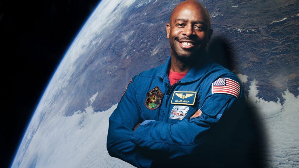 Former NASA astronaut Leland Melvin delivered annual Resnik lecture on Nov. 17