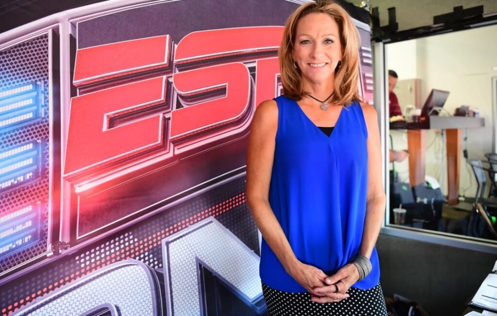 Beth Mowins '89 is a longtime ESPN broadcaster and was first to call NBA game