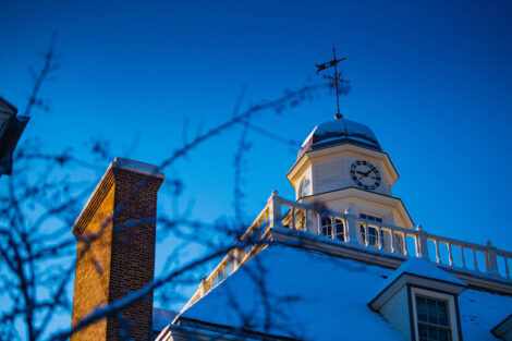Clock tower.