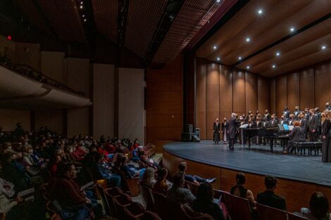 Image of performance space in Williams Center