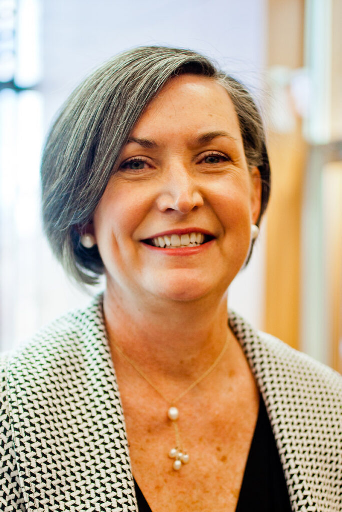 Elaine Stomber smiles
