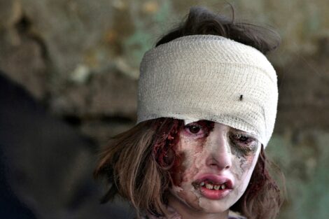 Selection from the War to Wonders series by Carol Guzy, who's speaking at Lafayette College on March 8.