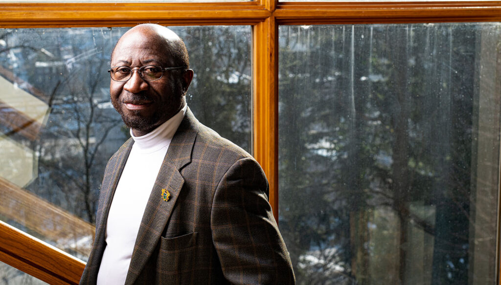 Rexford Ahene smiles