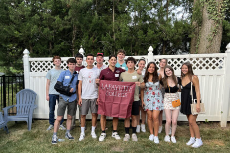 Class of 2026 students assemble at welcome event