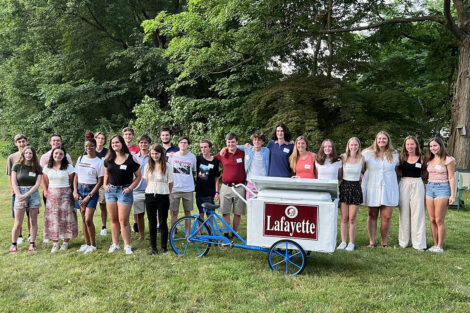 Class of 2026 students assemble at welcome event
