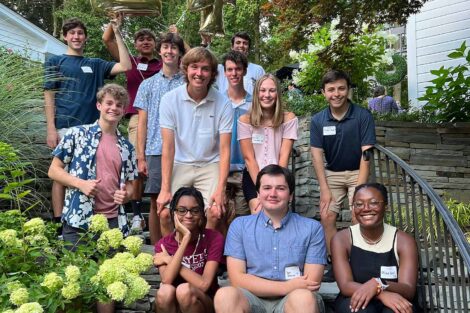 Class of 2026 students assemble at welcome event