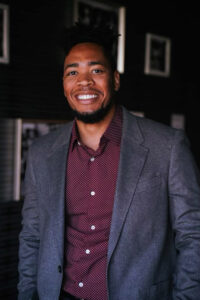 Desmond Austin Miller '17 smiles