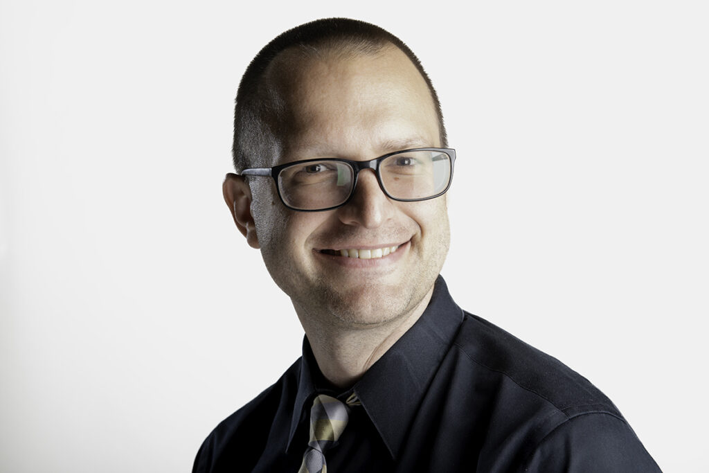 Ryan Van Horn smiles